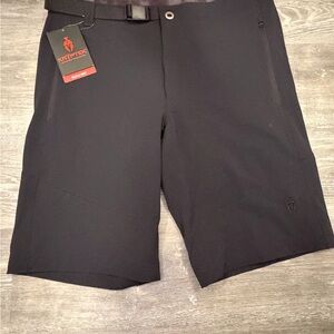 Kryptek Black Men's Hybrid Shorts